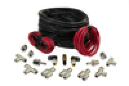 Airlift 4-Way Manual Control system, 1/4" Air Lines, 4 Gallon Tank, 380 Comp.