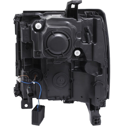 Anzo HL SEQ Chevy Silverado 1500 Black