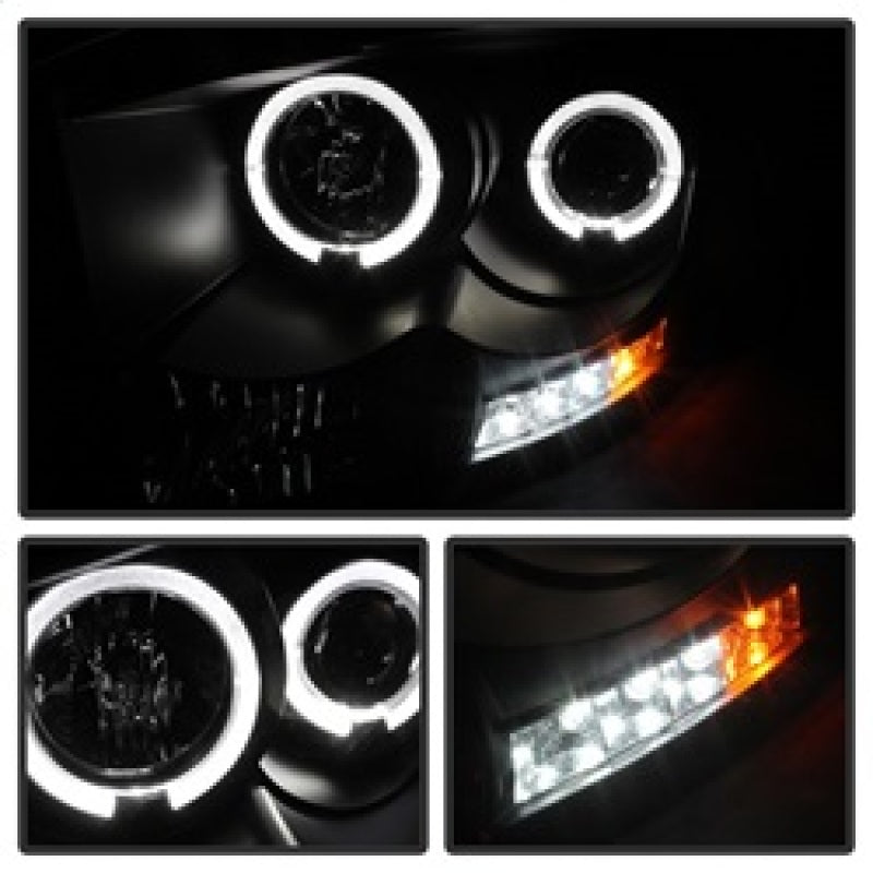 Spyder Dodge Ram 1500 06-08/Ram 2500 06-09 Projector Headlights LED Halo LED Blk