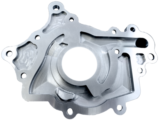 Boundary 2011+ Ford Coyote (All Types) V8 Billet Pump Plate CM-BBP