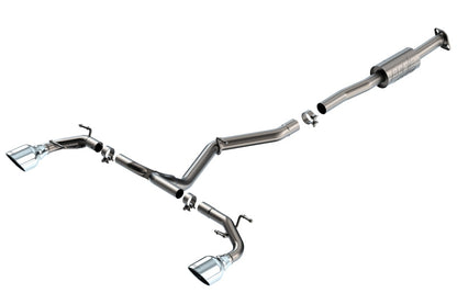 Borla 22-23 Subaru BRZ/Toyota GR86 2.4L RWD AT/MT ATAK Catback Exhaust - Polished Tips 140910