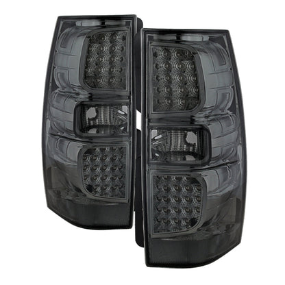 SPYDER Xtune Chevy Suburban/GMC Yukon/Yukon Denali 07-14 LED Tail Lights Smoked ALT-JH-CSUB07-LED-G2-SM 9033933