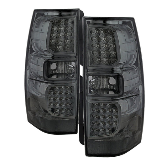 SPYDER Xtune Chevy Suburban/GMC Yukon/Yukon Denali 07-14 LED Tail Lights Smoked ALT-JH-CSUB07-LED-G2-SM 9033933
