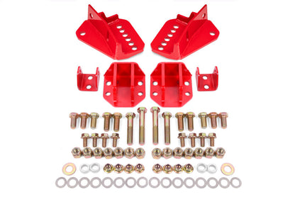 BMR Suspension BMR 64-72 GM A-Body Coilover Conversion Kit Rear Adjust Shock Mt w/o CAB - Red CCK402R
