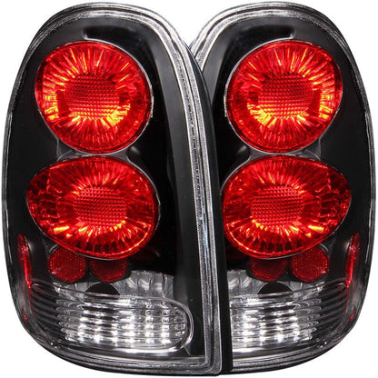 Anzo 1996-2000 Chrysler Voyager Taillights Black