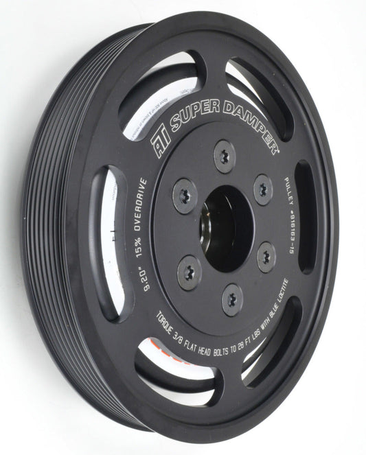 ATI Damper - 7.48in - Alum LW - 6 Grv - 2014+ Corvette LT1/LT4 - Dry Sump