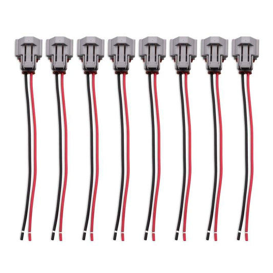 BLOX Racing Injector Pigtail Denso Female - Set Of 8 BXFU-00604-DE-8
