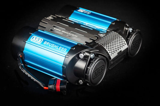 ARB Brushless Twin Motor On-Board 12V Air Compressor Kit CKBLTA12