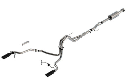Borla F-150 2021 5.0L 4dr CC SB EC STB Lariat/KR/Platinm/LTD 3/2.25 SRE Cat-Back ATAK