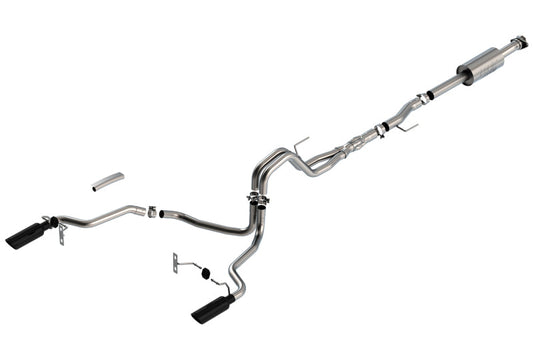 Borla F-150 2021 5.0L 4dr CC SB EC STB Lariat/KR/Platinm/LTD 3/2.25 SRE Cat-Back ATAK