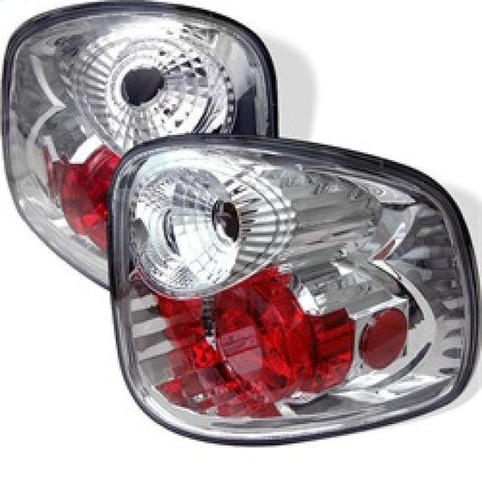 Spyder Ford F150 Flareside 01-03 (Not Fit Supercrew)Euro Style Tail Lights Chrome ALT-YD-FF15001FS-C 5003164