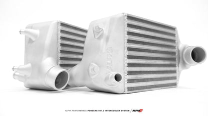 AMS Performance 16-19 Porsche Carrera/Carrera S (991.2) Alpha Intercooler Kit w/Carbon