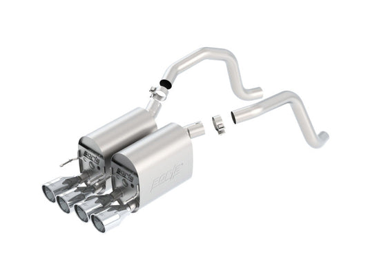 Borla 05-08 Corvette Coupe/Conv 6.0L/6.2L 8cyl 6spd RWD Touring SS Exhaust (rear section only) 11814