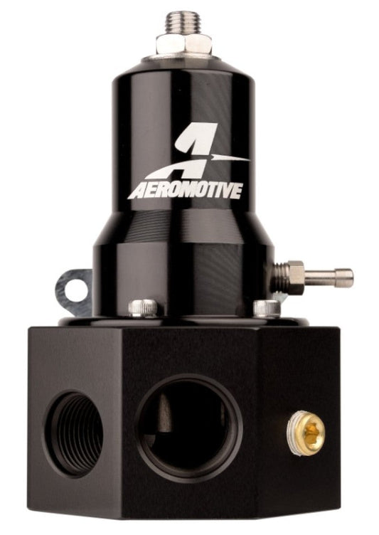 Aeromotive Adjustable Fuel Pressure Regulator 30-120PSI .313 Valve -3x -8 / 1x -10 Inlet