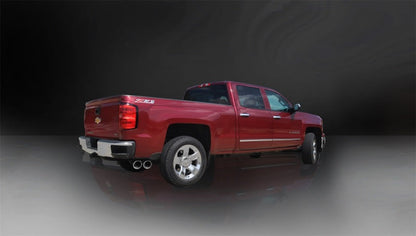 Corsa Performance 14 GM Sierra/Silvrd 1500 Crew/Dbl / Short/Std. Bed 6.2L V8 Polished