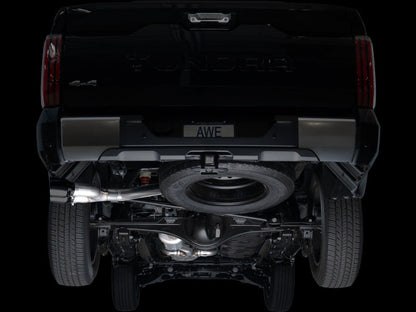 AWE Tuning AWE 0FG Exhaust for 3rd Gen Toyota Tundra - Dual Diamond Black Tips 3015-33063