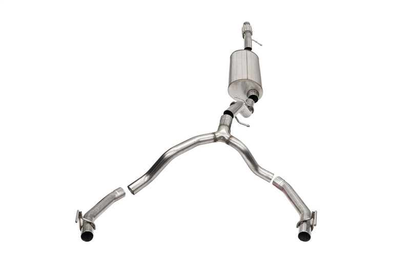 Corsa Performance Corsa 21-22 Cadillac Escalade 6.2L Dual Rear 3.5/2.75in Sport Cat-Back