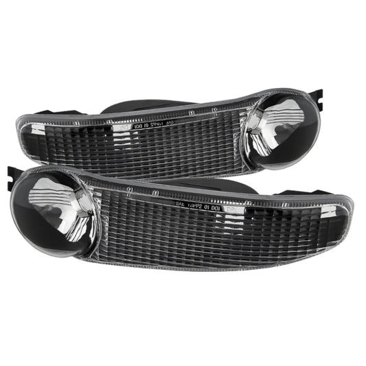 SPYDER Xtune GMC Sierra Denali 00-06 Bumper Lights Black CBL-GD00-BK 9027079