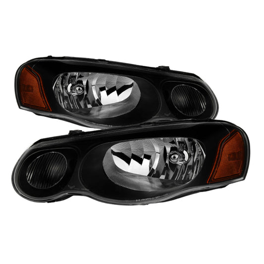 SPYDER Xtune Chrysler Sebring Convertible & Sedan 04-06 OEM Style Headlights Black HD-JH-CHRSE04-4D-AM-BK 9029622