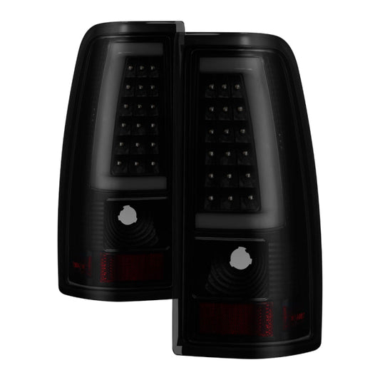SPYDER xTune Chevy Silverado 1500/2500/3500 99-02 Version 3 Tail Lights Black Smoke ALT-ON-CS99V3-LBLED-BSM 9038778