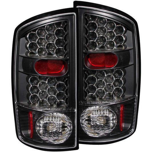 Anzo 2002-2005 Dodge Ram 1500 LED Taillights Black