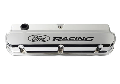 Ford Slant Edge Valve Cover Set w/Ford Racing Logo FRD302-139