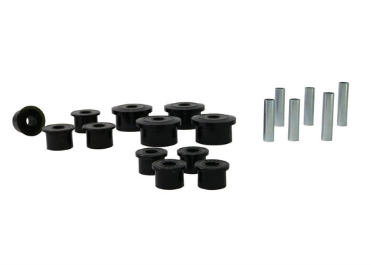 Whiteline 1986-1999 Jeep Cherokee Spring - Eye Front/Rear And Shackle Bushing W73819