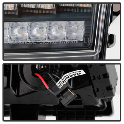 Spyder Jeep Wrangler 2018-2019 (Halogen Model Only) LED Front Bumper Lights