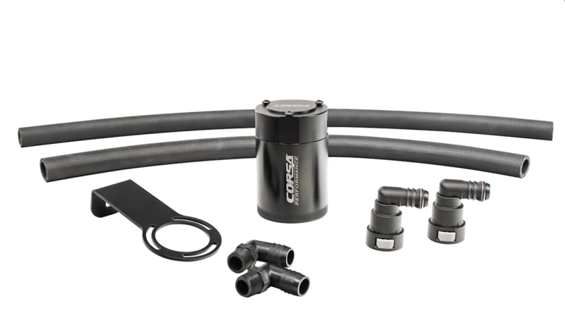 Corsa Performance Corsa 21-22 Dodge Ram TRX Crew Cab Aluminum Oil Catch Can w/Mounting