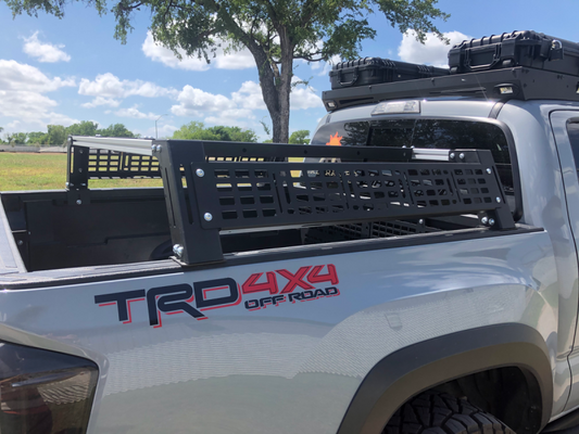 Cali Raised LED Cali Raised 05-23 Toyota Tacoma Overland Bed Rack - Short Bed Mid Height Rack CR3701