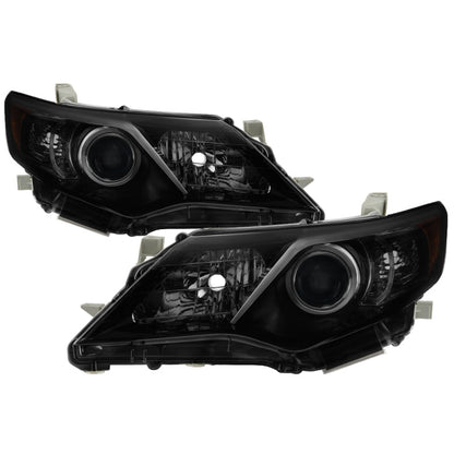 SPYDER xTune Toyota Camry LE XLE Hybrid Models 12-14 OE Style Headlight - Black Smoke HD-JH-TCAM12-AM-BSM 9937569