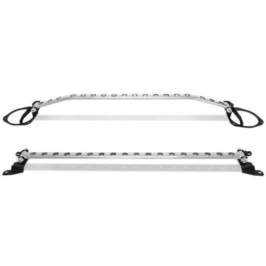 BLOX Racing 2015+ Subaru WRX STI - With Holes Front And Rear Strut Tower Bars BXSS-50021-FR-RR