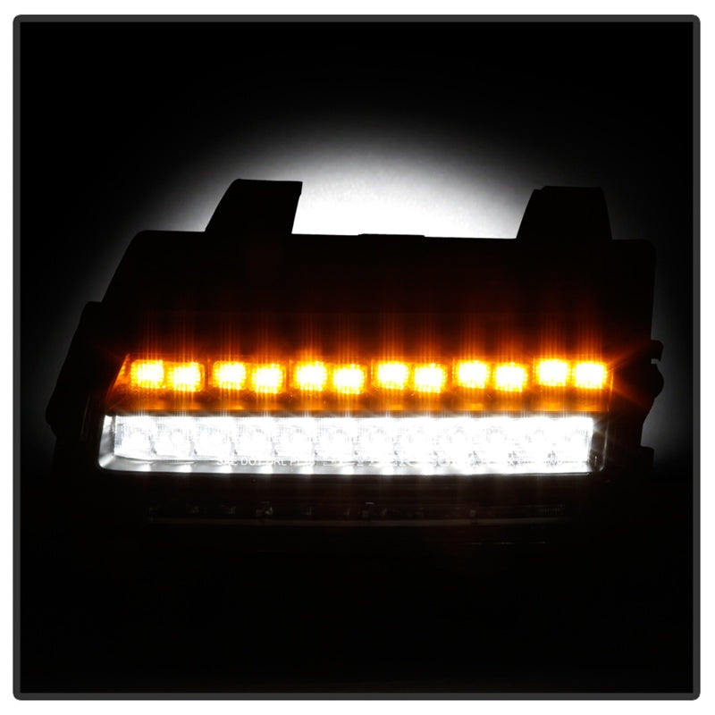 Spyder Jeep Wrangler 2018-2019 (Halogen Model Only) LED Front Bumper Lights