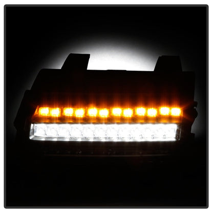 Spyder Jeep Wrangler 2018-2019 (Halogen Model Only) LED Front Bumper Lights