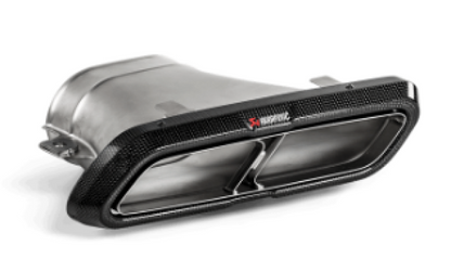 Akrapovic 2018 Mercedes Benz E63 (W213) Evolution Tail Pipe Set (High Gloss Carbon) TP-CT/46/G