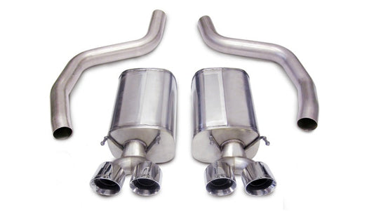 Corsa Performance 06-13 Chevrolet Corvette C6 Z06 7.0L V8 Polished Sport Axle-Back