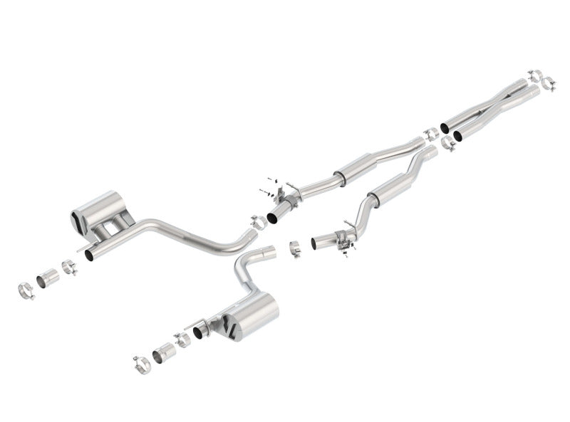 Borla 2015 Dodge Challenger SRT/392 Hemi 6.4L V8 S-Type Catback Exhaust w/ Valves Factory