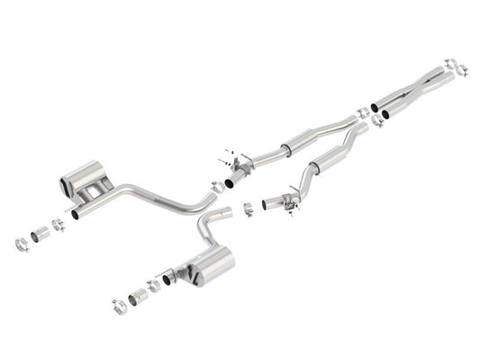 Borla 2015 Dodge Challenger SRT/392 Hemi 6.4L V8 S-Type Catback Exhaust w/ Valves Factory