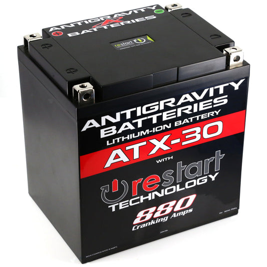 Antigravity Batteries Antigravity YTX30 Lithium Battery w/Re-Start AG-ATX30-RS
