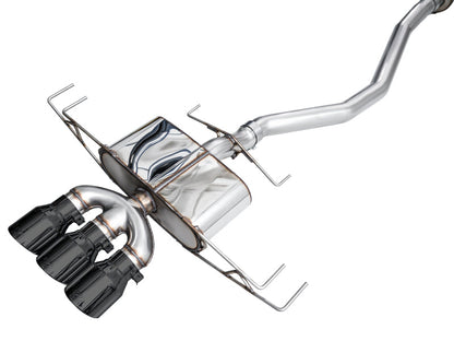 AWE Tuning 2024 Acura Integra Type S DE5 FWD Touring Edition Exhaust w/ Triple Diamond Black Tips 3015-53335