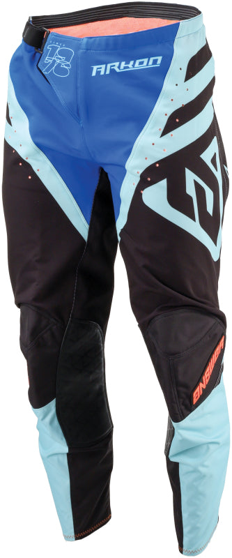 Answer 24 Arkon Nitrus Pants Blue/Black/Hyper Orange Size - 32 442480