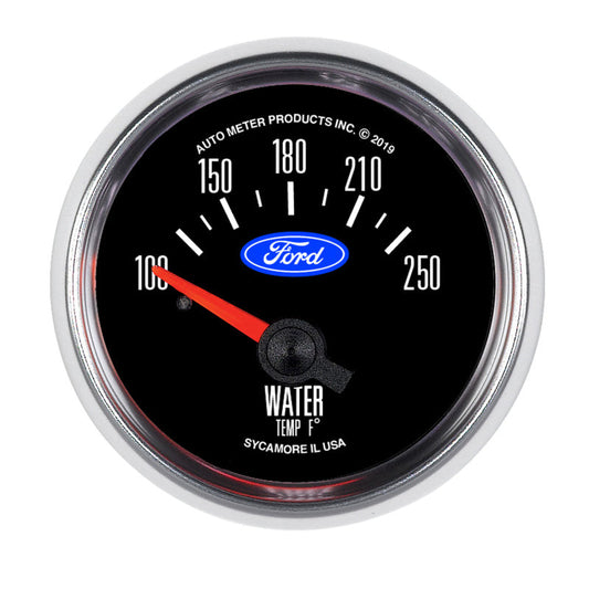 Autometer Ford 2-1/16in. 100F-250F Electric Water Temp Gauge 880822