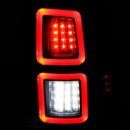 Anzo LED Black 13-17 Dodge Ram 1500/2500/3500 LED Taillights Black