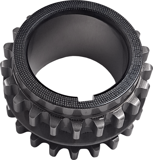 Boundary 11-14 Ford Coyote Billet Crankshaft Timing Sprocket Drive Gear w/Grip Surface & Stud Kit COMBO-GRIP-11-HBB