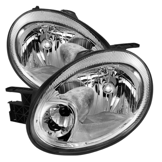 SPYDER Xtune Dodge Neon 03-05 / Plymouth Neon 03-05 Crystal Headlights Chrome HD-JH-DN03-C 9025372