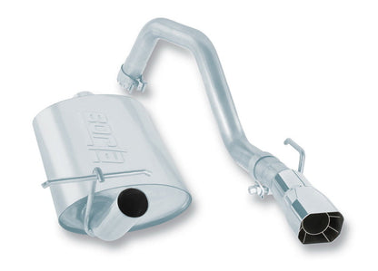 Borla 88-90 Jeep Wrangler 4.2L 4WD Cat-Back 2.25x2in Single Square Intrcld Rr 2.75x2.5in Sqr x6.5in 14352