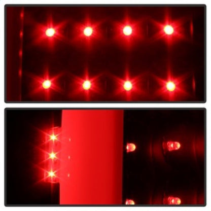 Spyder xTune 07-13 GMC Sierra 1500 LED Tail Lights - Black Smoke (Alt-On-GS07-G2-Led-Bsm)