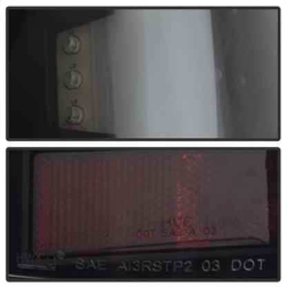SPYDER xTune 05-15 Toyota Tacoma (Excl LED Tail Lights) LED Tail Lights - Blk Smk (ALT-ON-TT05-LBLED-BSM) 9038556