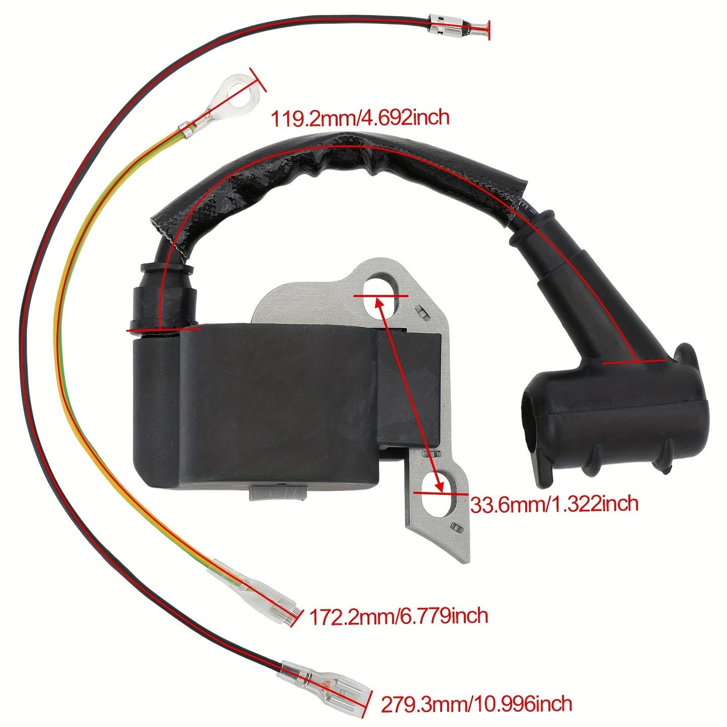 Ignition Coil for Stihl MS170 MS180 — Replaces 1130 400 1302