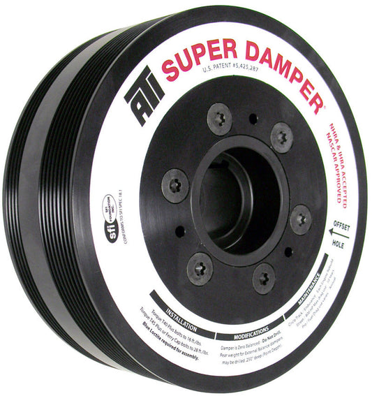 ATI Damper - 7.65in - Alum - 8 & 4 Grv - LS7 - Y Body Corvette - Gen 5 Z28 - LS3